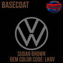 Tamco Paint Volkswagen Sudan Brown Code LK8V OEM Basecoat