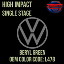 Tamco Paint Volkswagen Beryl Green Code L478 1960-1964 OEM High Impact Series Single Stage