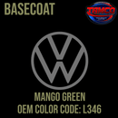 Tamco Paint Volkswagen Mango Green Code L346 OEM Basecoat