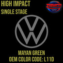 Tamco Paint Volkswagen Mayan Green Code L11D OEM High Impact Single Stage