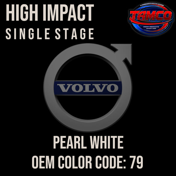 Volvo Pearl White | 79 | 1965 | OEM High Impact Series Single Stage