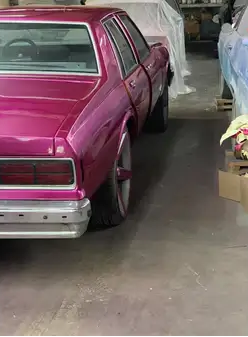 Tamco Paint You Cant Sit With Us Pink on 1973 Chevrolet Caprice
