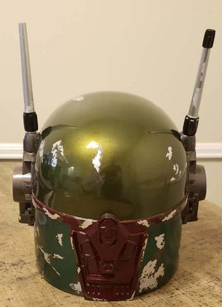 Tamco Paint Yuengling Green on Boba Fett Helmet
