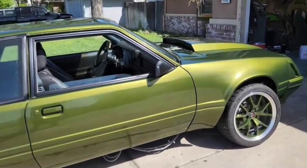 Yuengling Green Ford Mustang