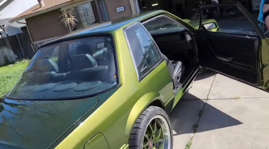 Yuengling Green Ford Mustang