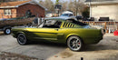 Yuengling Green Car 1986 Ford Mustang