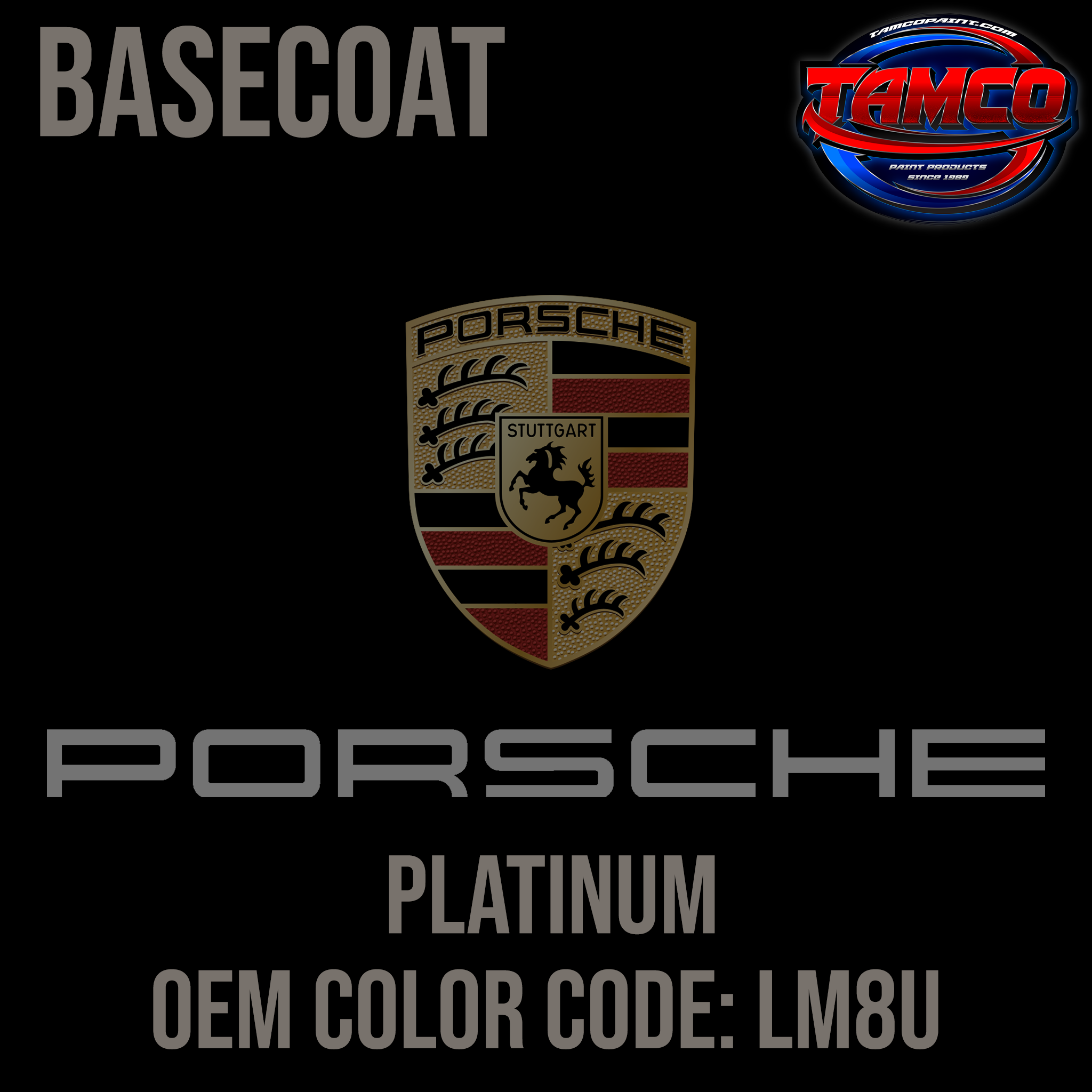 BASECOAT PORSCHE PLATINUM