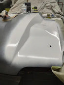 Silver White 1987 mustang