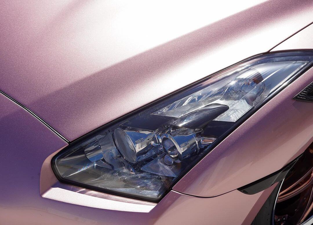 Tamco Paint iPink in Nissan GT-R