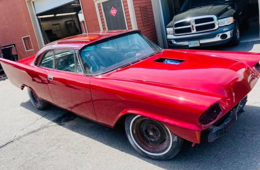 Tamco Paint Metallic 1957 Chrysler Windsor Courage Red