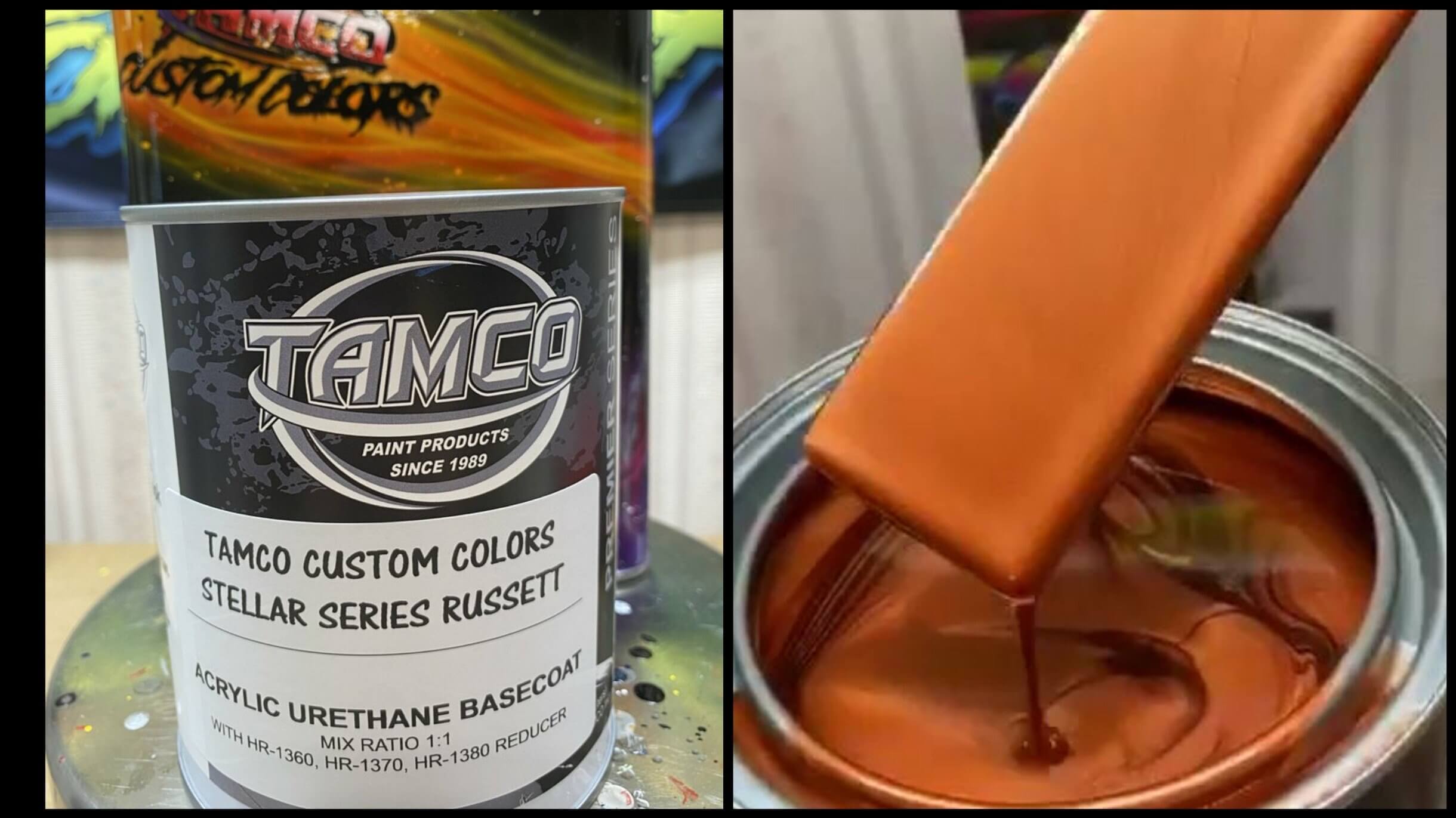 Tamco Paint Stellar Russett Custom Color Basecoat
