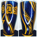 Blazin Blue tumbler