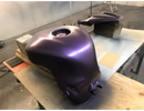 Tamco Paint Stellar Violet in Motorcycle Gas Tank