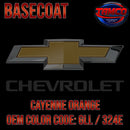 Chevrolet Cayenne Orange | GLL / 324E | 2020-2022 | OEM Basecoat