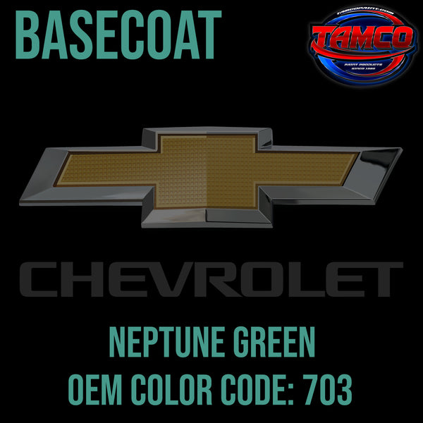 Chevrolet Neptune Green | 703 | 1959-1961 | OEM Basecoat