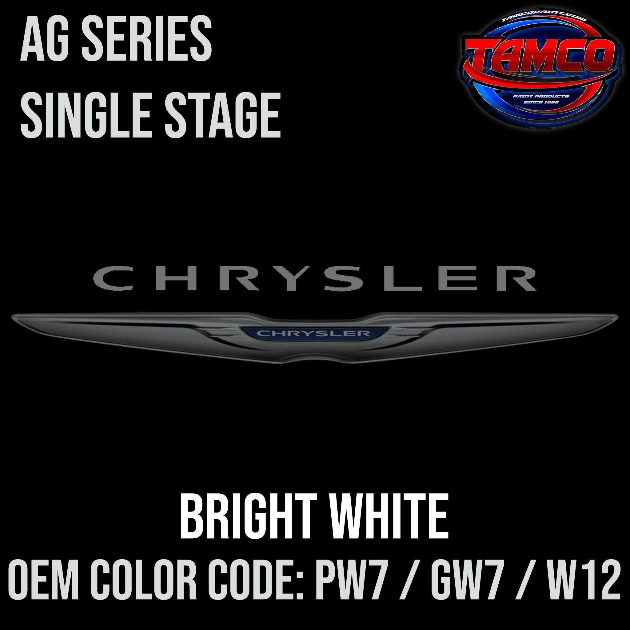 Chrysler 300 PW7 - Pintura blanca brillante para coche