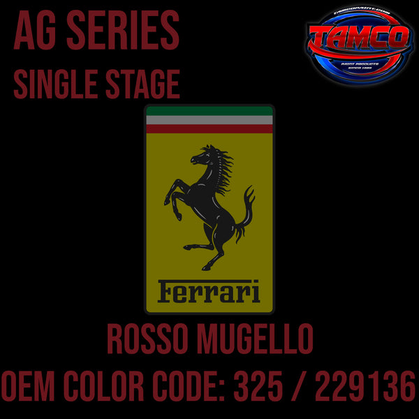 Ferrari Rosso Mugello | 325 / 229136 | 2013-2022 | OEM AG Series Single Stage