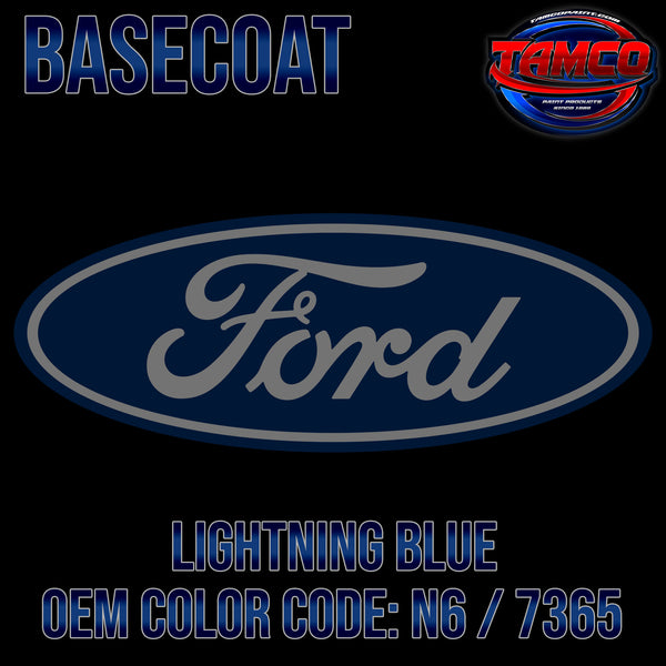 Ford Lightning Blue | N6 / 7365 | 2017-2022 | OEM Basecoat