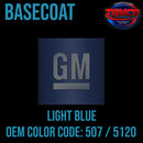 Light Blue OEM Basecoat