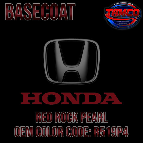 Honda Red Rock Pearl | R519P4 | 2002-2006 | OEM Basecoat