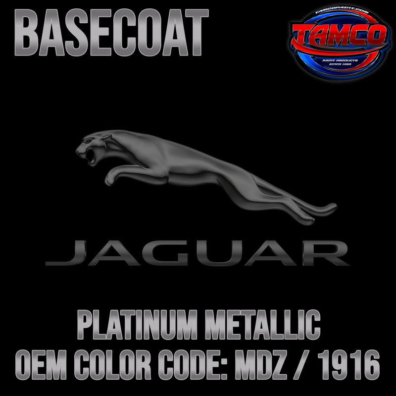 Jaguar Platinum Metallic | MDZ / 1916 | 2000-2008 | OEM Basecoat