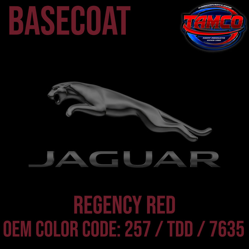 Jaguar Regency Red | 257 / TDD / 7635 | 1968-1979 | OEM Basecoat