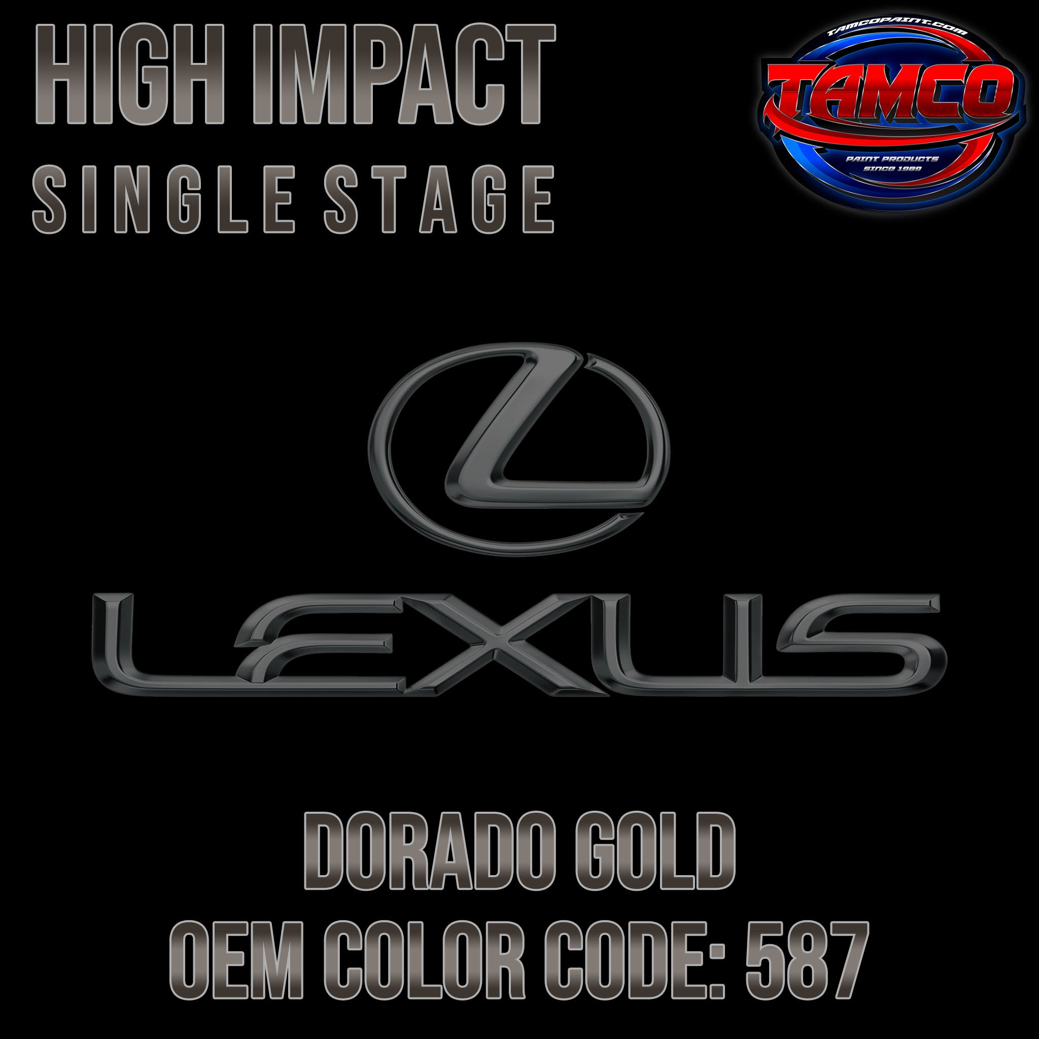 For Toyota (587 Dorado Gold Pearl) Touch Up or Spray Paint