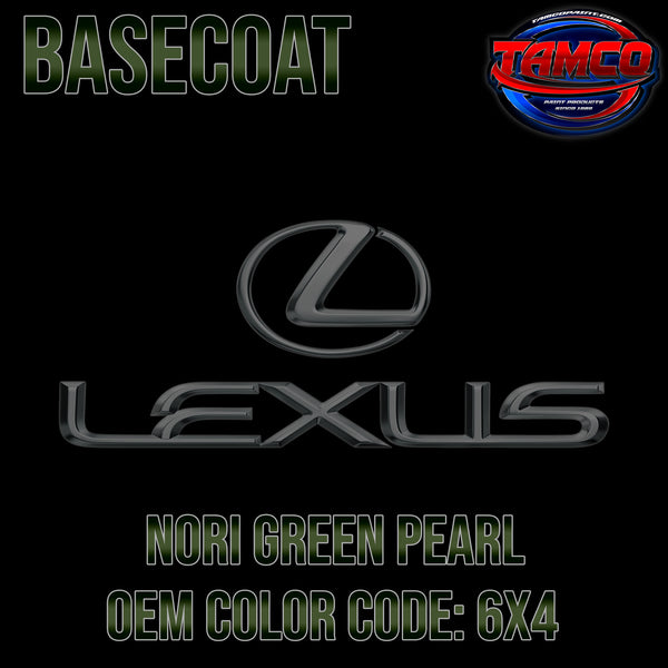 Lexus Nori Green Pearl | 6X4 | 2019-2022 | OEM Basecoat
