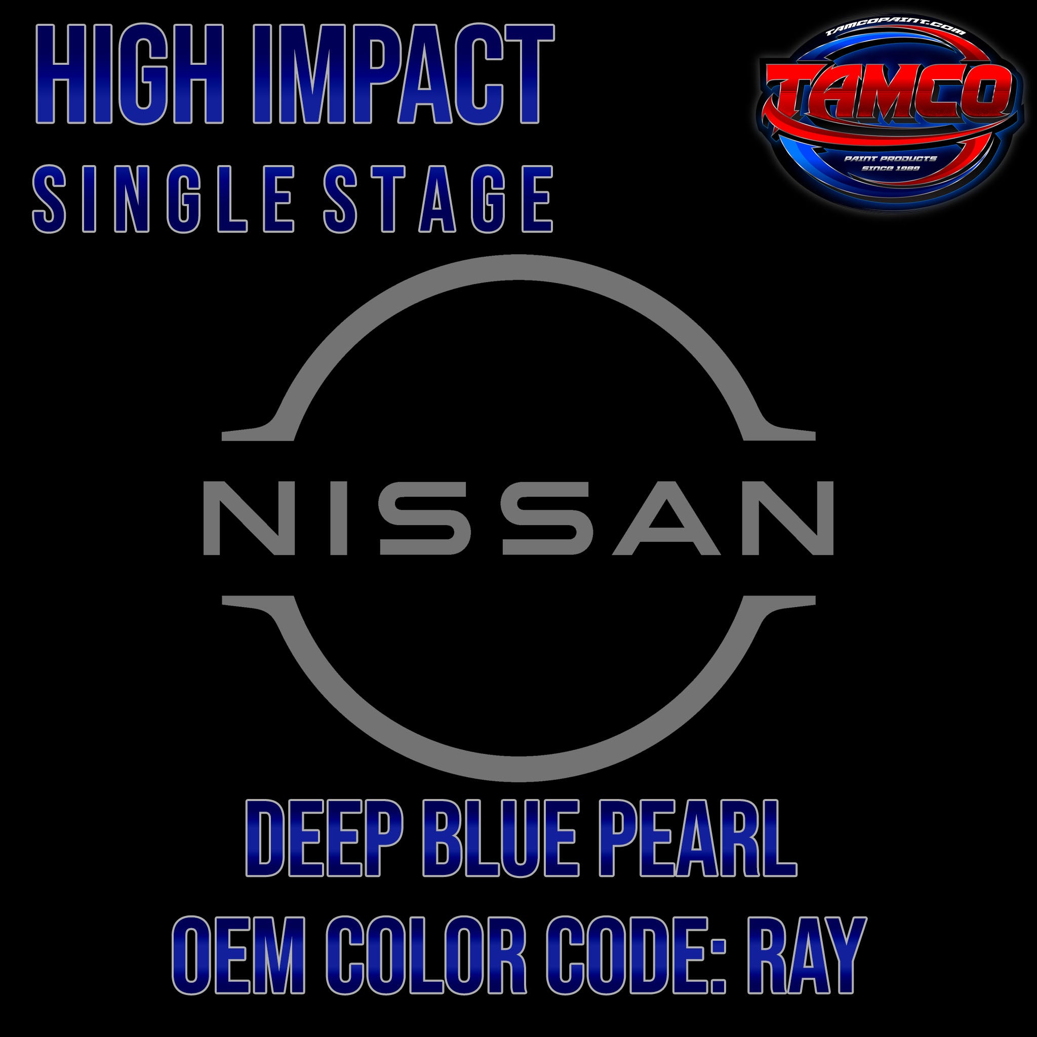 Nissan Deep Blue Pearl | RAY | 2012-2022 | OEM High Impact Single Stage