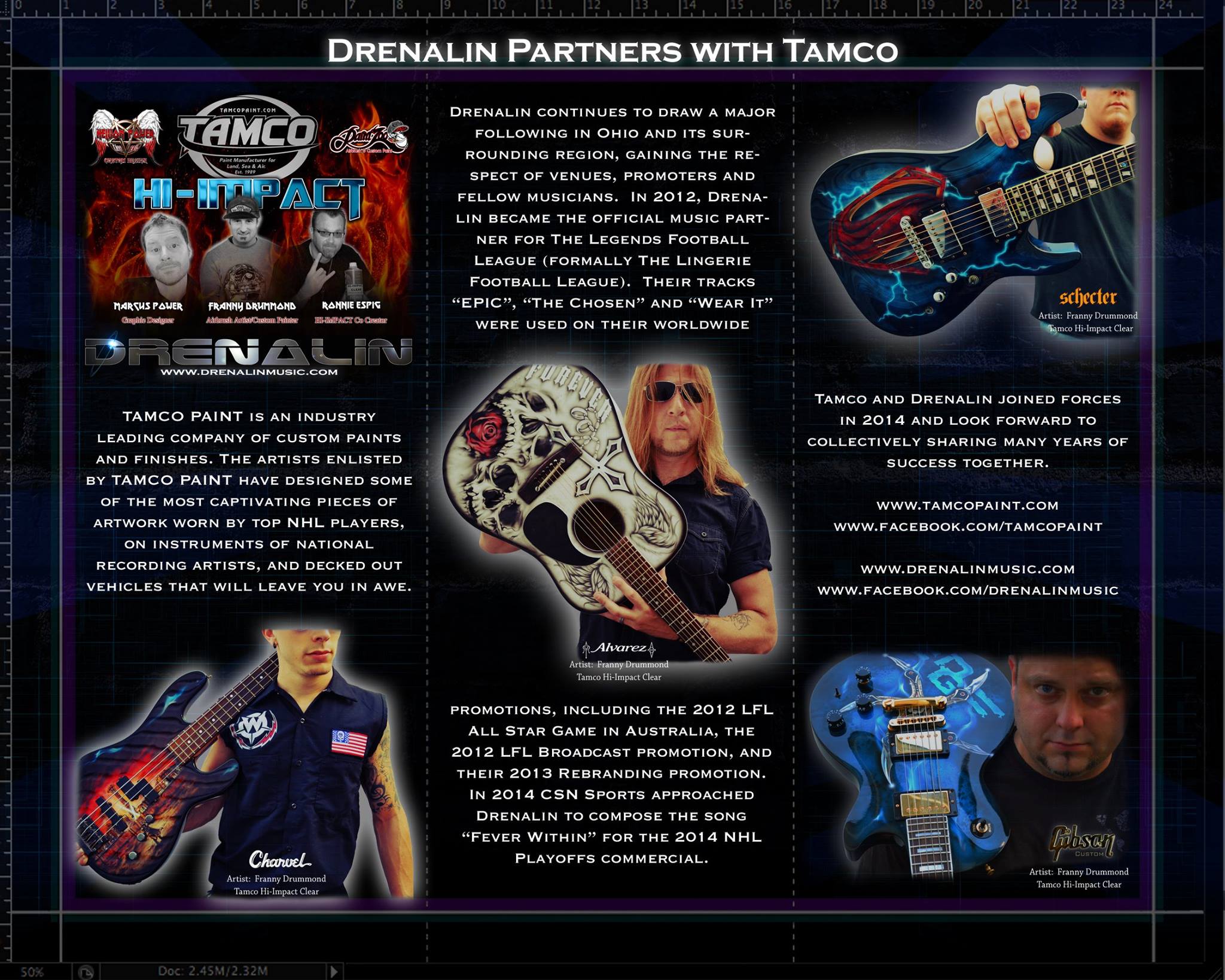 Tamco Paint HC2104 High Solids Clearcoat on Guitars