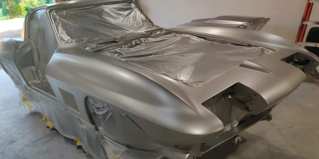 Tamco Paint Slick Silver Metallic in 1967 Chevrolet Corvette