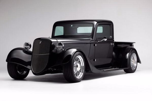 Tamco Paint GM Carbon Flash Metallic in Factory Five '35 Hot Rod Truck