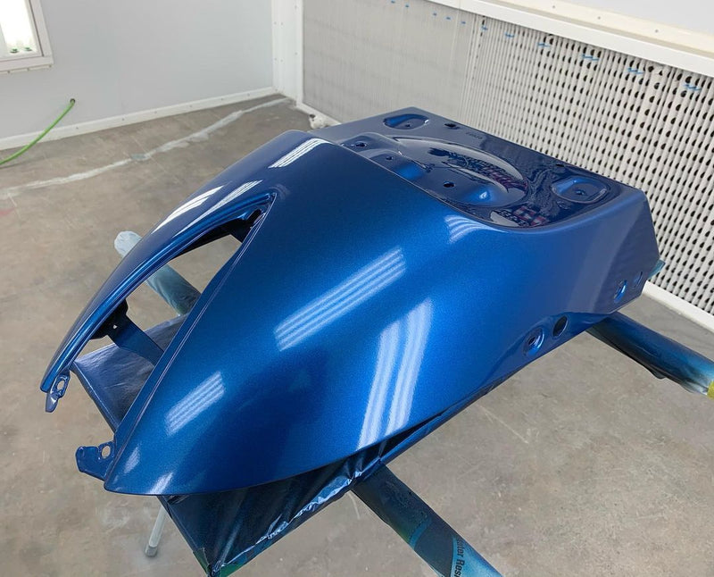 BLAZIN BLUE | MATTE CLEARCOAT | RENEGADE RESTORATIONS