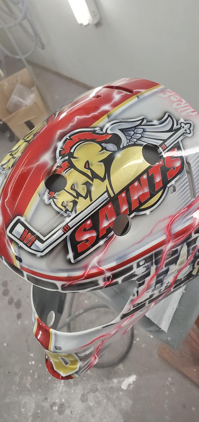Tamco Paint GM Silver Metallic in Helmet