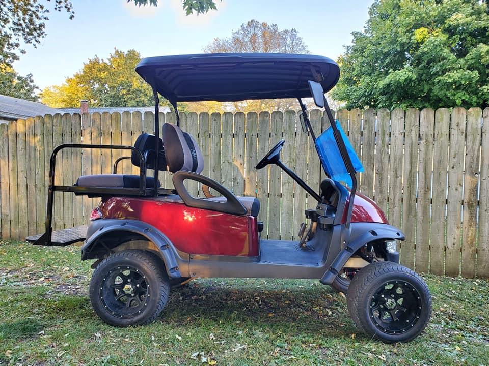 Tamco Paint Rock-It-Red in Golf Cart