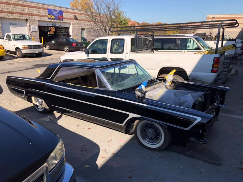 Tamco Paint Murdered Out Black in 1966 Chevrolet Impala