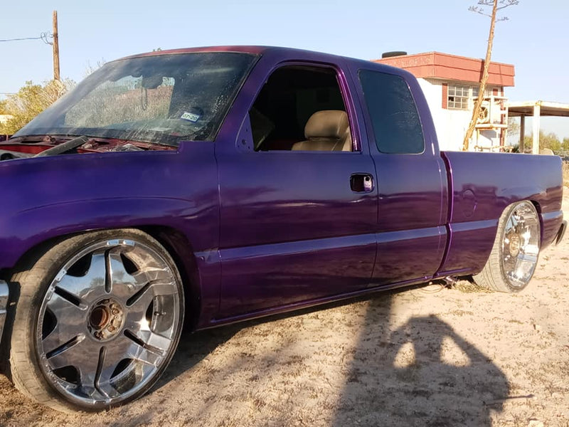 Tamco Paint Purple Pop Pearl in 2007 Chevrolet Silverado
