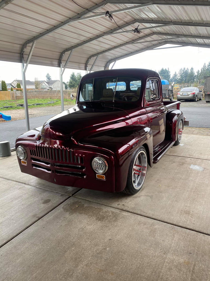 Tamco Paint HC2104 High Solids Clearcoat on 1952 International Harvester