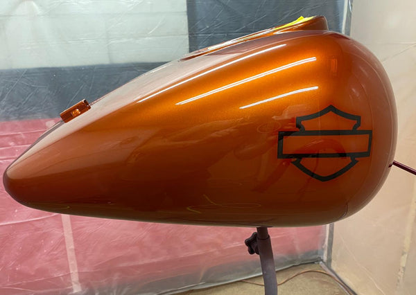 Tamco Paint Toxic Sunburst in Motorcycle Tank