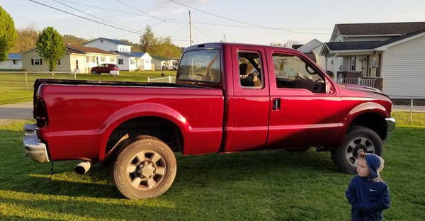 Tamco Paint Rock It Red in 2003 Ford F-250 Super Duty