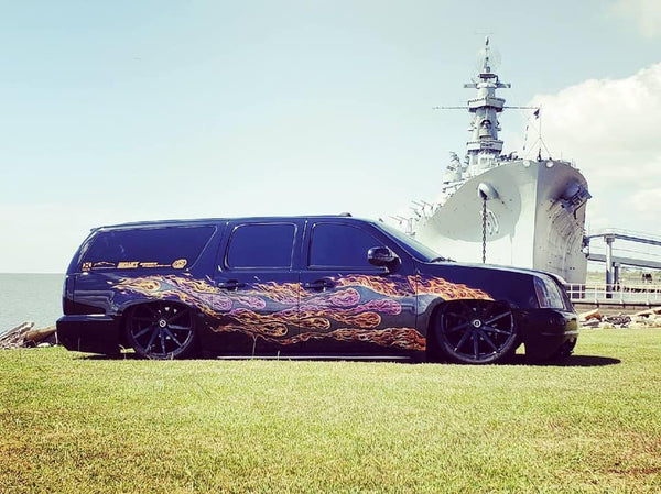 Tamco Paint Purple Pop Pearl in 2007 GMC Yukon XL Car Interior