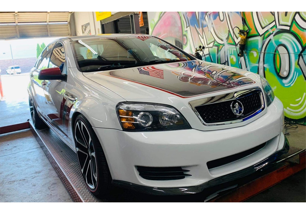 Tamco Paint HC4100 Glamour Clearcoat in Holden Caprice