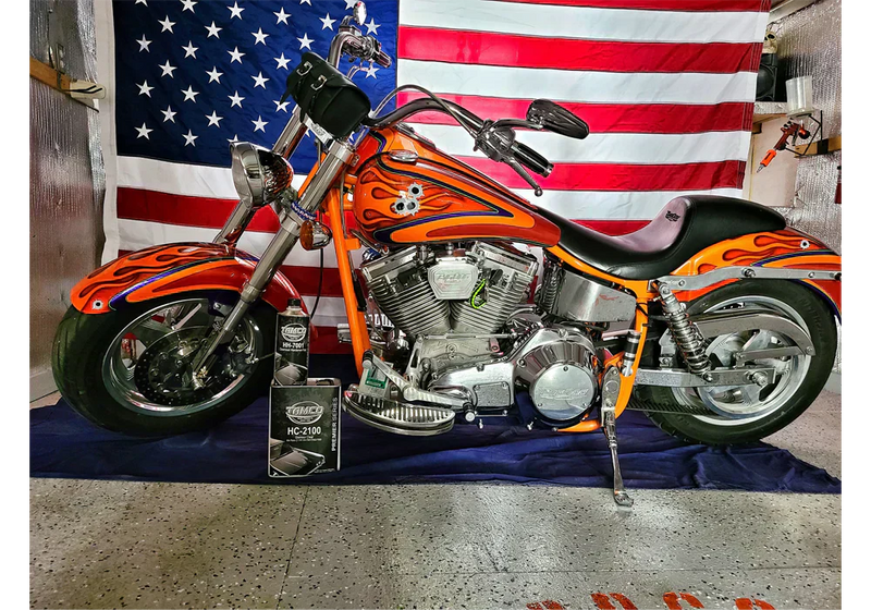 Tamco Paint Toxic Sunburst in 2010 Chopper