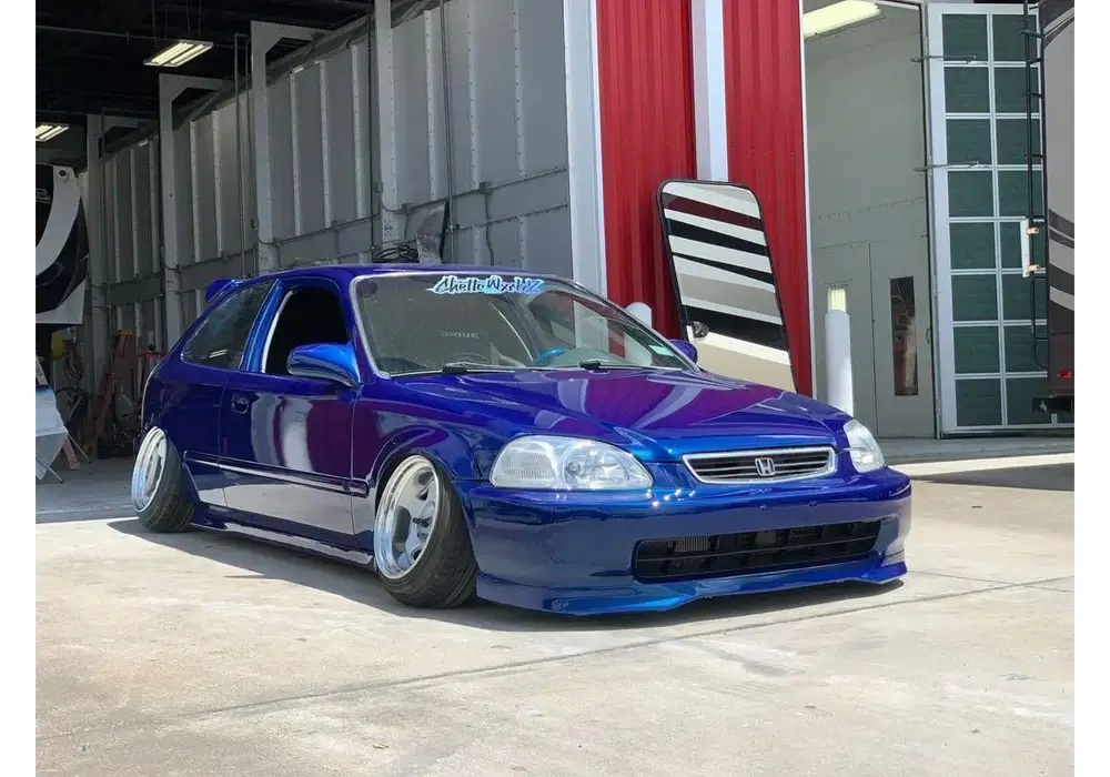 Tamco Paint Bluetiful in Honda Civic
