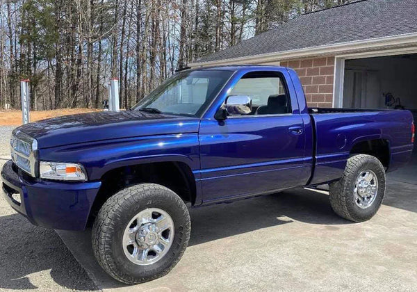 Tamco Paint Liberty Blue in Dodge Ram 1500