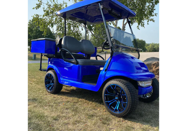Tamco Paint Blue Nitrous in Golf Cart