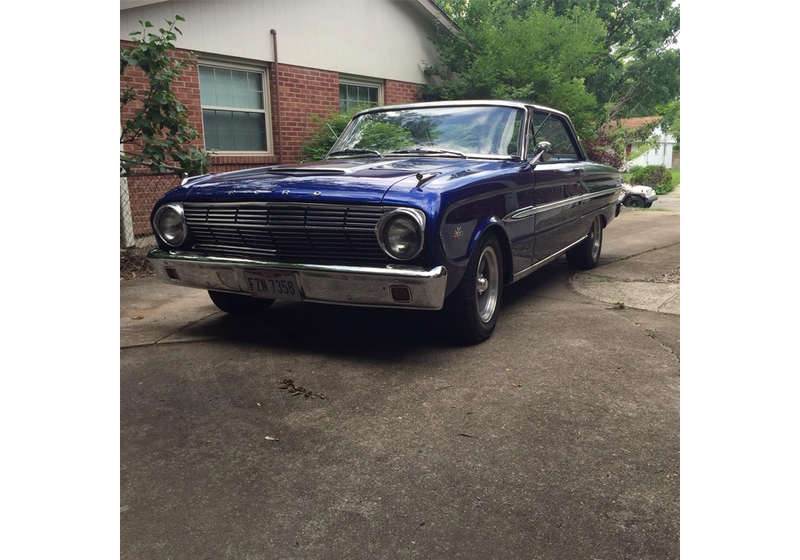 Tamco Paint Ford Flame Blue OEM Basecoat in 1963 Ford Falcon Futura