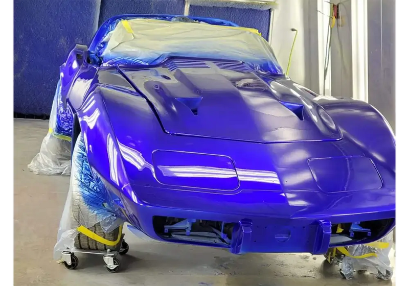 Taco Paint SoCal Candy Pearl in 1977 Chevrolet Corvette