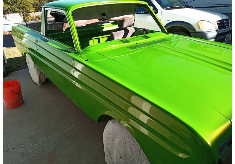 Tamco Paint Sublime Green in 1964 Ford Ranchero