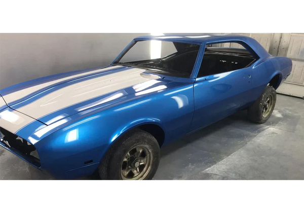 Tamco Paint Tamco Throwback Lemans Blue in 1972 Plymouth Duster